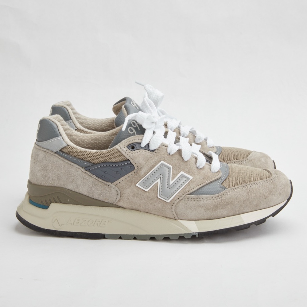New Balance 998 “MADE IN USA” - GREY/SILVER size 7.5